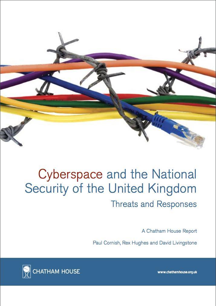 Libro-Cyberspace and the National Security of the United Kingdom