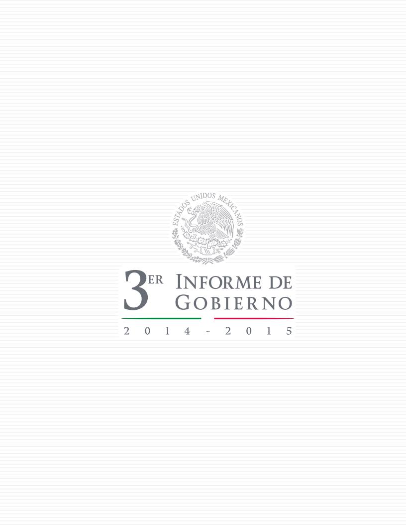 Tercer Informe de Gobierno- 2015-México