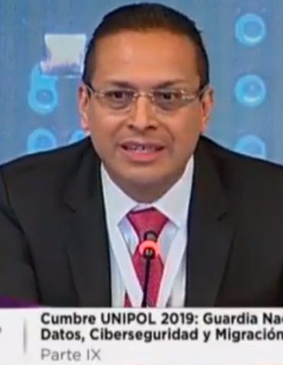 Edgar Vásquez Cruz en UNIPOL 2019