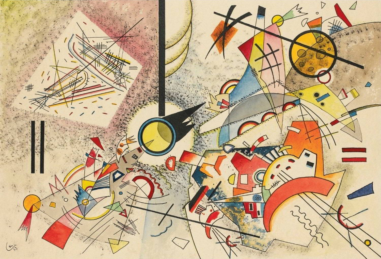 "Sin titulo", cuadro de Wassily Kandinsky